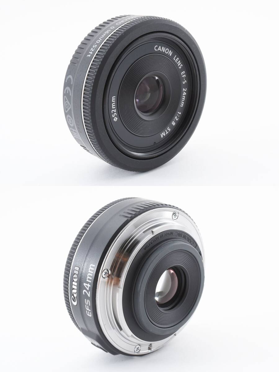 ★【限定！美品 超人気 パンケーキ】 Canon EF-S24ｍｍ F2.8 STM ★ EF-S2428STM ★ 2112547の画像8