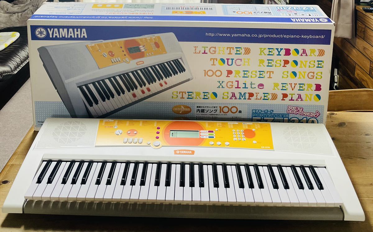 YAMAHA ヤマハ 電子キーボード PORTATONE EZ-J210 / 電子ピアノ