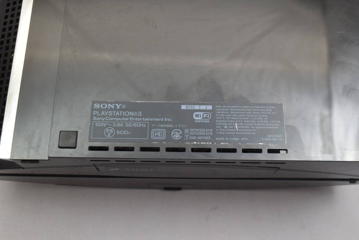 25_MK 715)[ジャンク] SONY PS3 プレイステーション3 本体 60GB 初期型 厚型 CECHA00の画像5