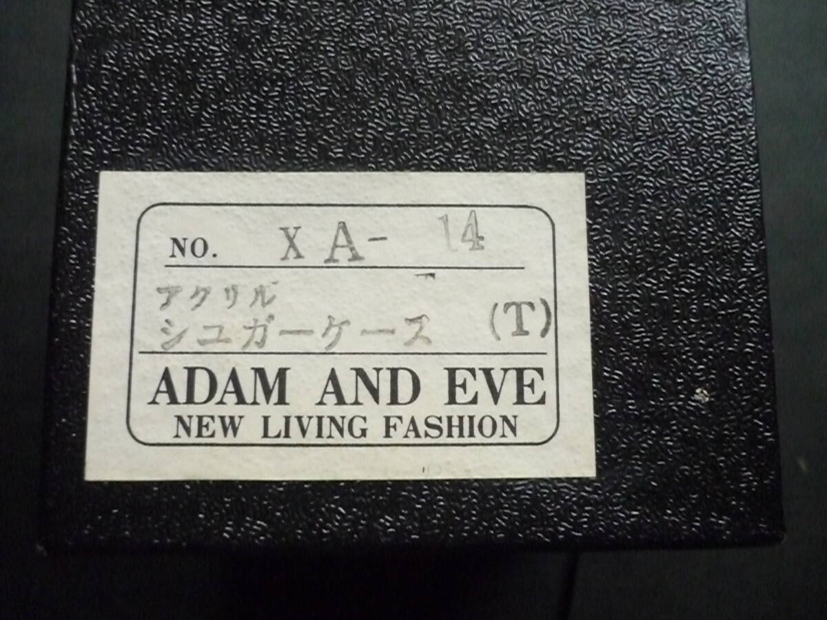 たち吉 CONTEMPORARY DESIGN-FORMS Adam&Eve TACHIKICHI INC KYOTO JAPAN グラス5客セット  アクリルシュガーケース (大、小)の画像8
