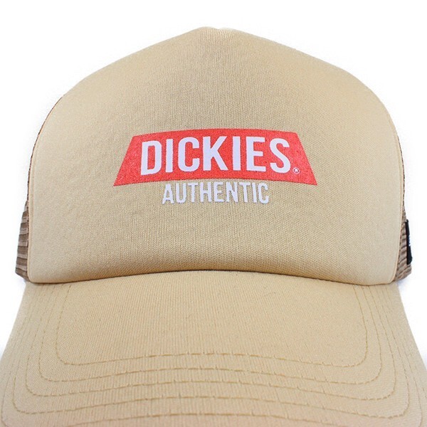 ディッキーズ Dickies キャップ 帽子 メッシュキャップ メンズ レディース AUTHENTIC ベージュ ウォーキング ブランド 春夏の画像4