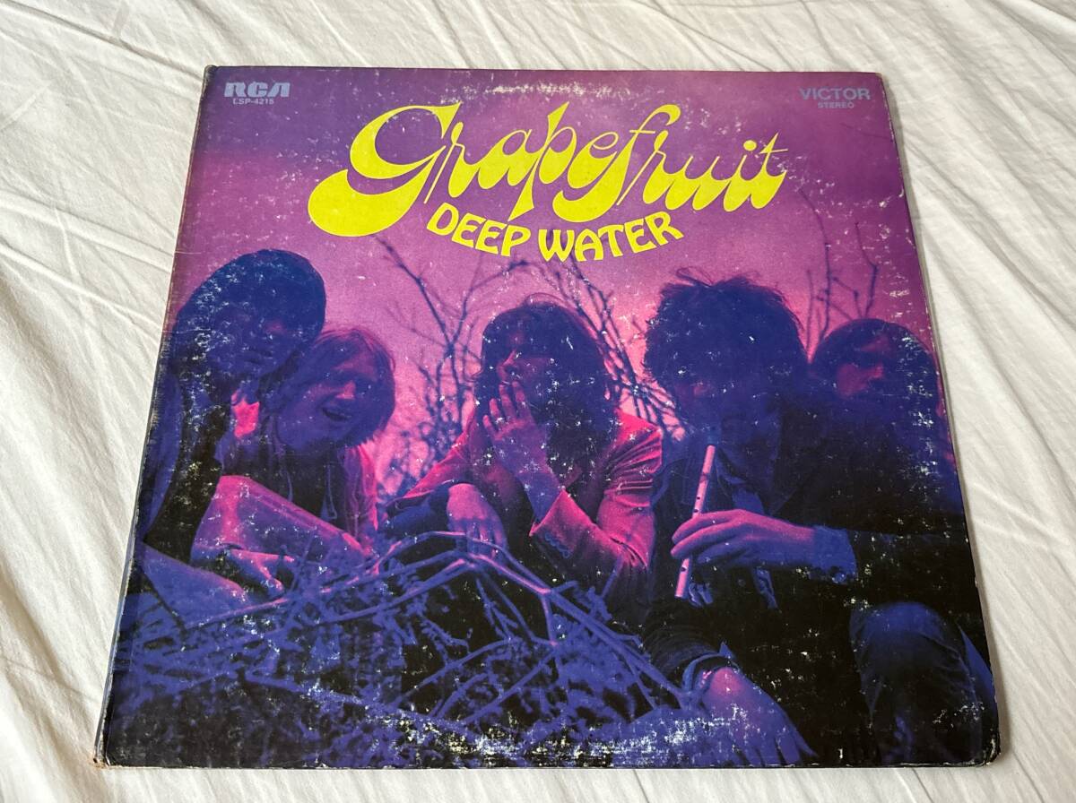 超音波洗浄済 Grapefruit/Deep Water 中古LP アナログレコード LSP-4215 グレープフルーツ Vinyl_画像1