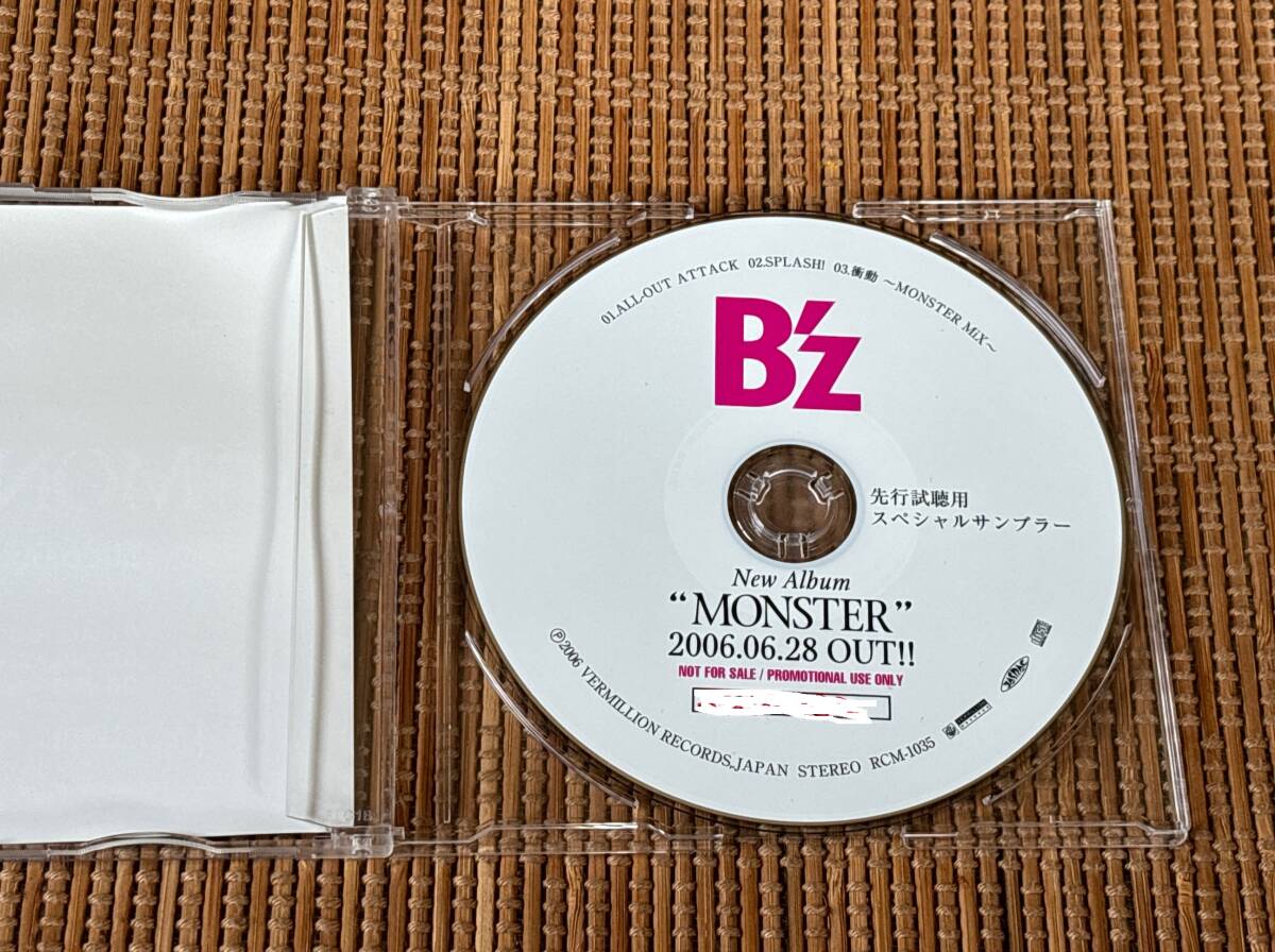 B'z/MONSTER 中古CD 貴重盤 稲葉浩志の画像2