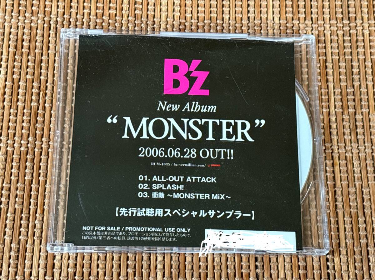 B'z/MONSTER 中古CD 貴重盤 稲葉浩志の画像1