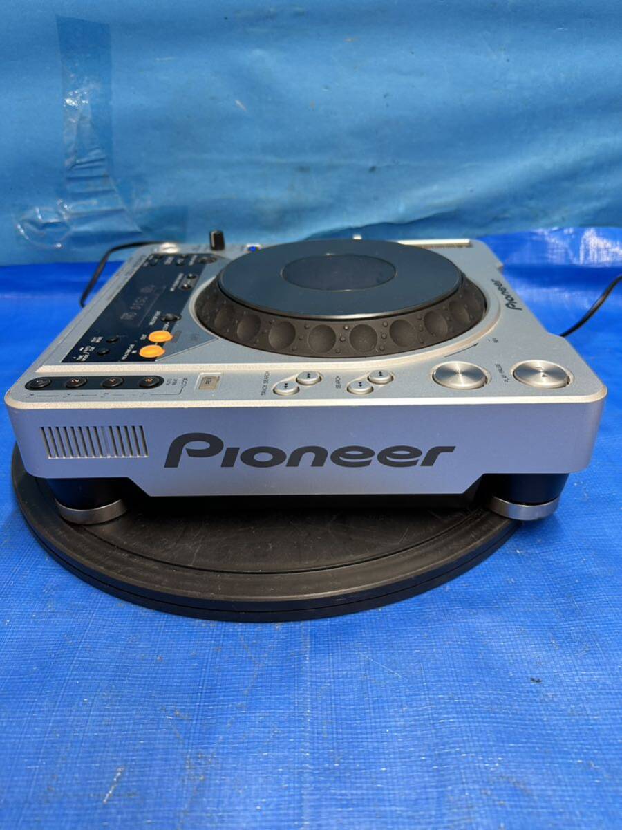 0403.80. DJ機器　CDJ　ターンテーブル　CDプレーヤー　Pioneer CDJ-800MK2　パイオニア 通電確認のみジャンク品_画像2