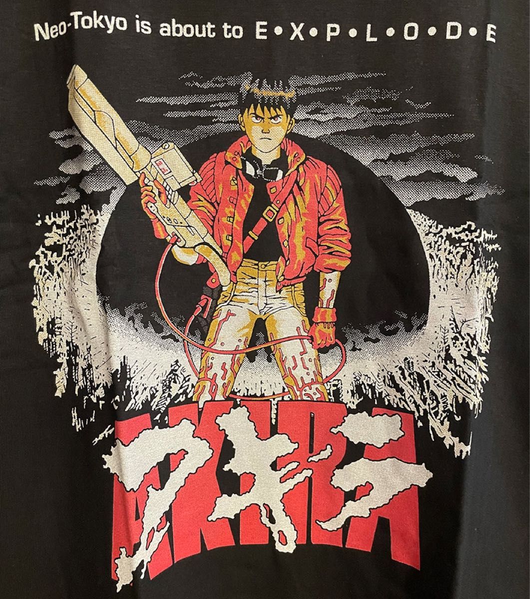 AKIRA アキラ 映画 アニメ Tシャツ 金田 哲雄 レトロ エモい 個性