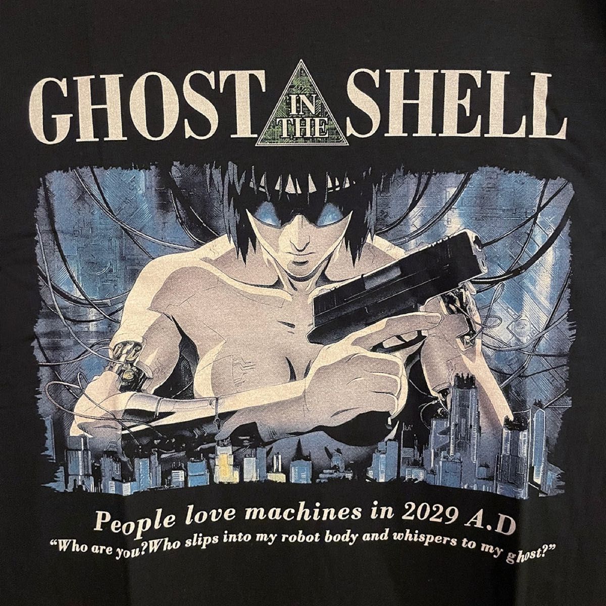 攻殻機動隊 映画 アニメ 漫画 半袖 Tシャツ ゴーストインザ 攻殻機動隊 映画 アニメ 漫画 半袖 Tシャツ ゴーストインザ