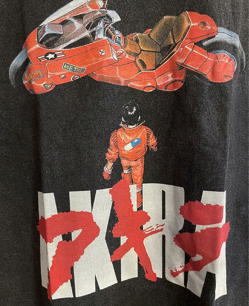 AKIRA アキラ 映画 アニメ Tシャツ 金田 哲雄 レトロ エモい 個性