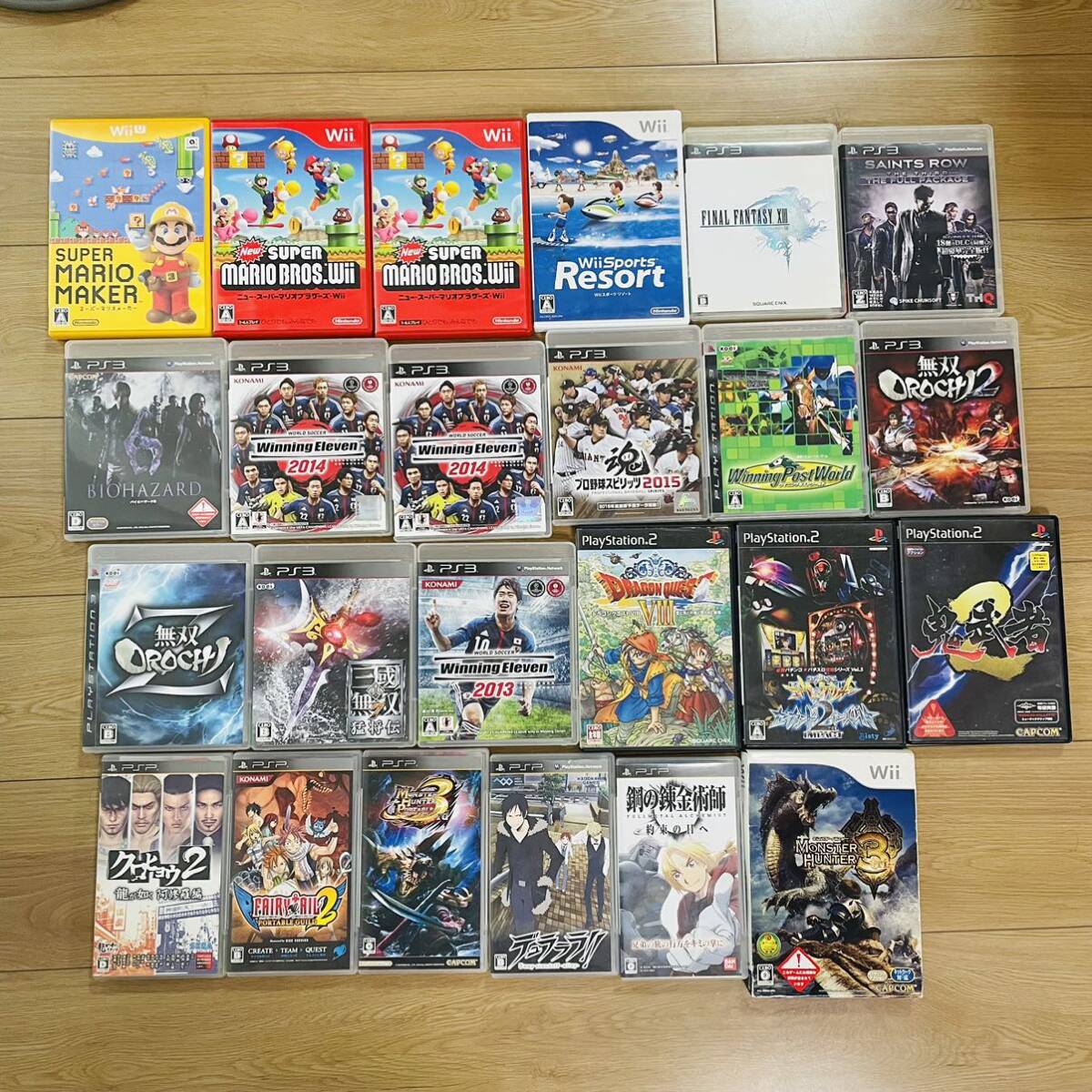 ☆１円スタート☆　PS3　PS2　PSP Wii　ゲームソフトセット_画像1