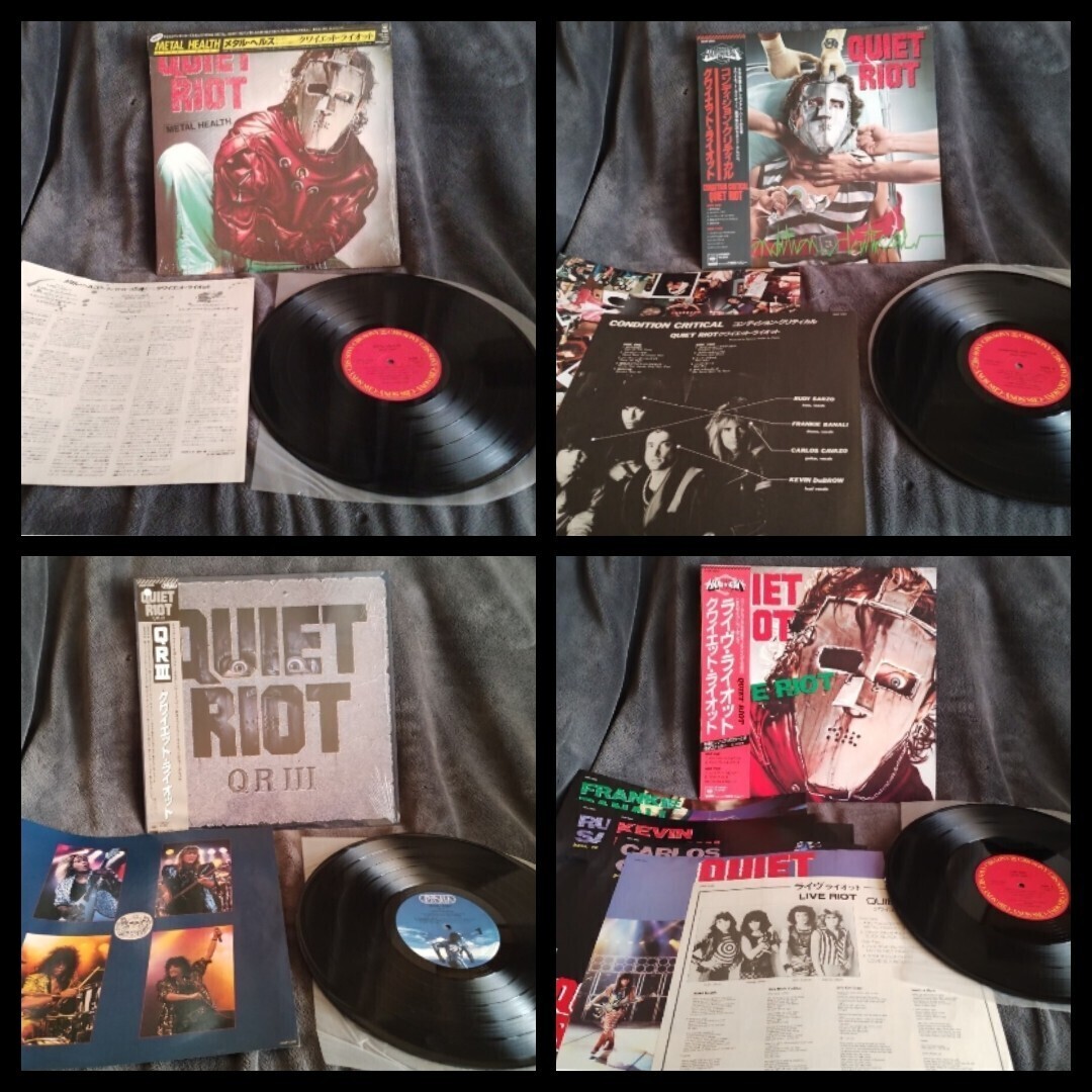 Quiet Riot クワイエット ライオット/4枚まとめ売り■シュリンク・帯■HR/HM■ozzy osbourne,metallica,scorpions,iron maiden,randy■_画像1