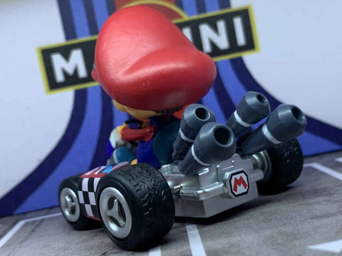 * Mario Cart Bay Be Mario Choro Q pull-back машина * фигурка AM развлечения специальный не продается Mario nintendo super Mario 