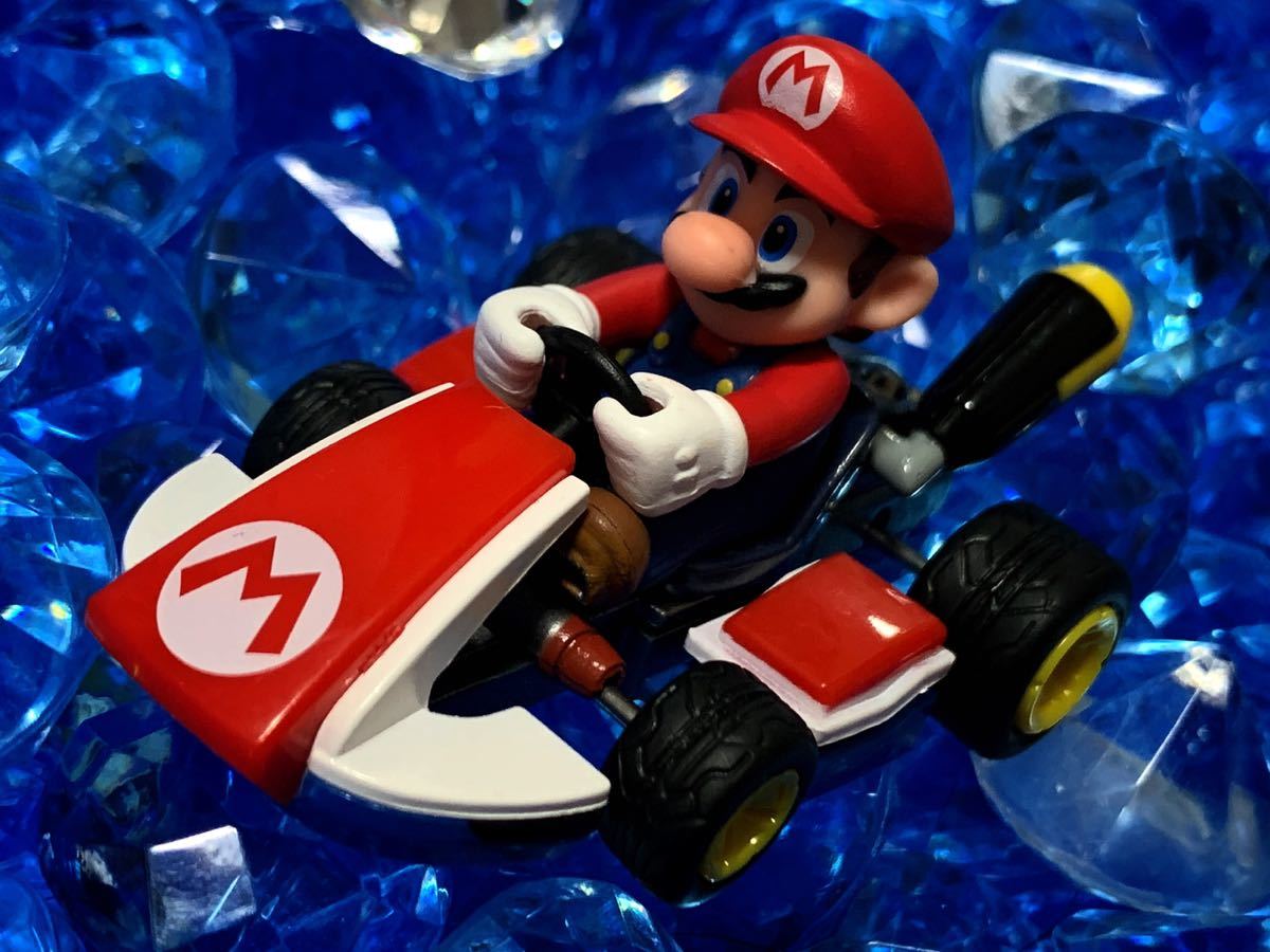 * Mario Cart Mario * AM Choro Q pull-back car figure amusement not for sale Mario nintendo USJ super Mario 