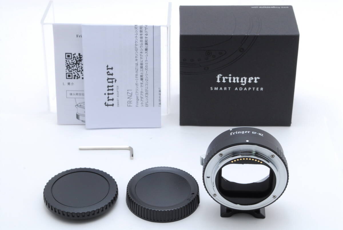 【ランクＡ】 フリンガー Fringer FR-NZ1 EF-NZ 電子接点付きマウントアダプター 元箱付き（#546）_画像1