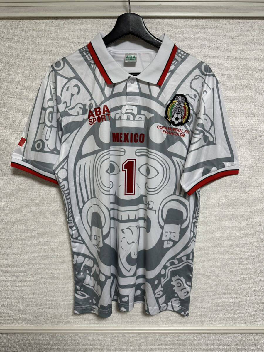 WC 1998 メキシコ代表 (GK) ユニフォーム カンポスの画像1