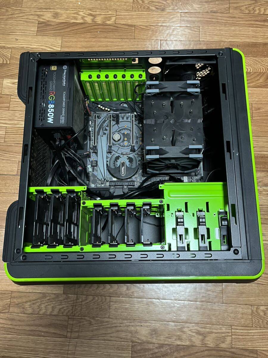 自作BTO PC ケースASROCK Z390 TAiCHi マザーボード RGB850W電源、WiFi、Bluetooth内蔵、虎徹大型クーラー付き●y09の画像1