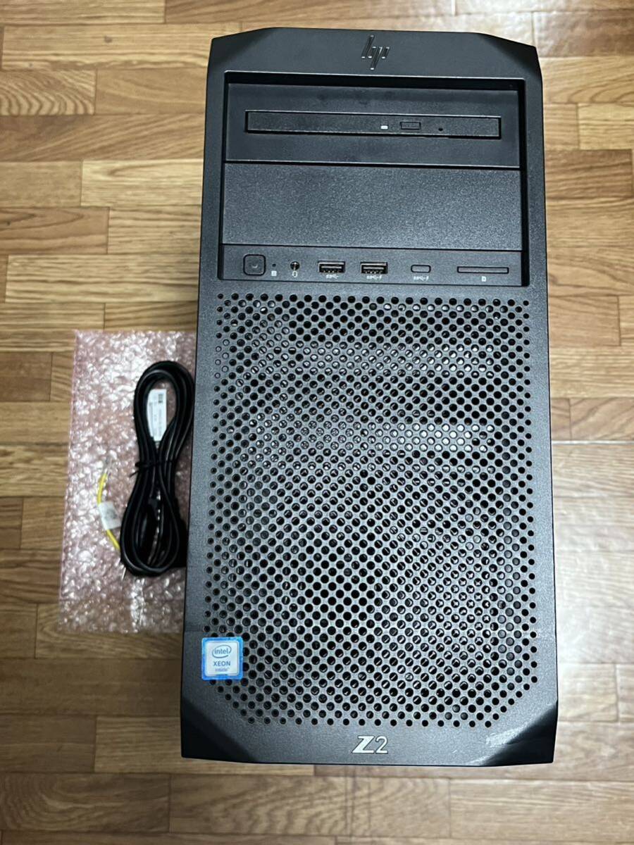 HP Z2 Tower G4 Workstation intel C246 チップ 第8、9世代対応 動作検証済 500W電源付き▲CPU 、メモリ、ストレージ無し▲y10の画像9