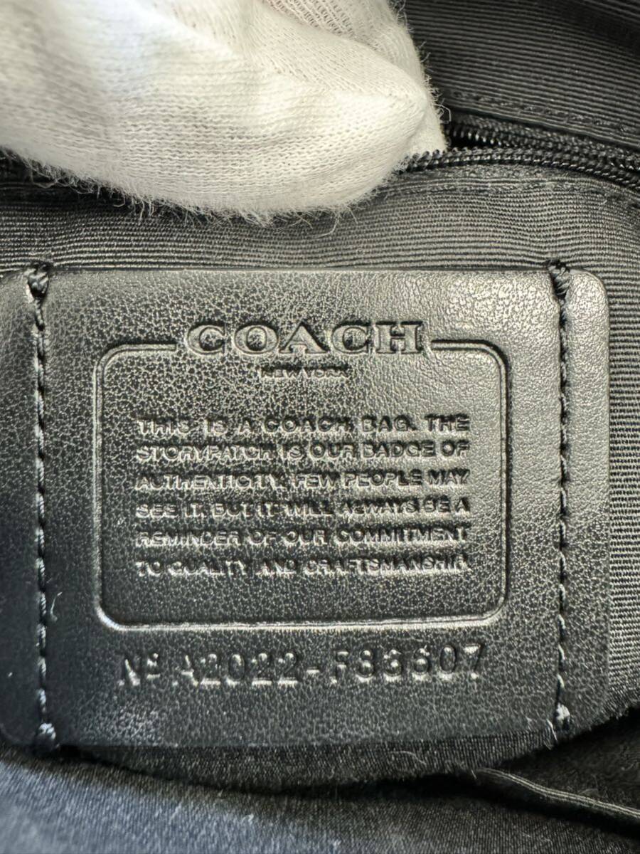 コーチ COACH シグネチャー ハンドバッグ 2way_画像8