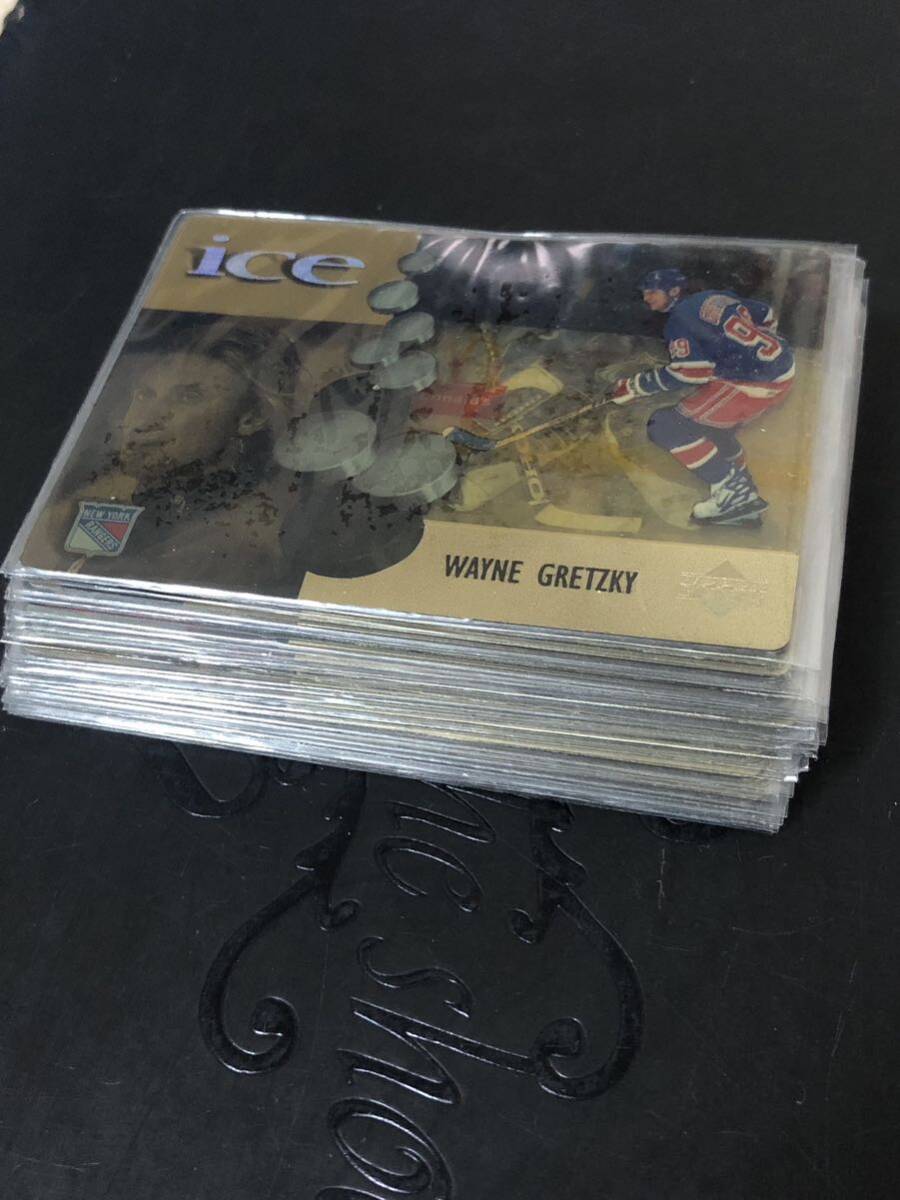 クリアカード！NHL 1998 upperdeck ice Mcdonald セミコンプ27枚セット　Gretzky yzerman kariya_画像3
