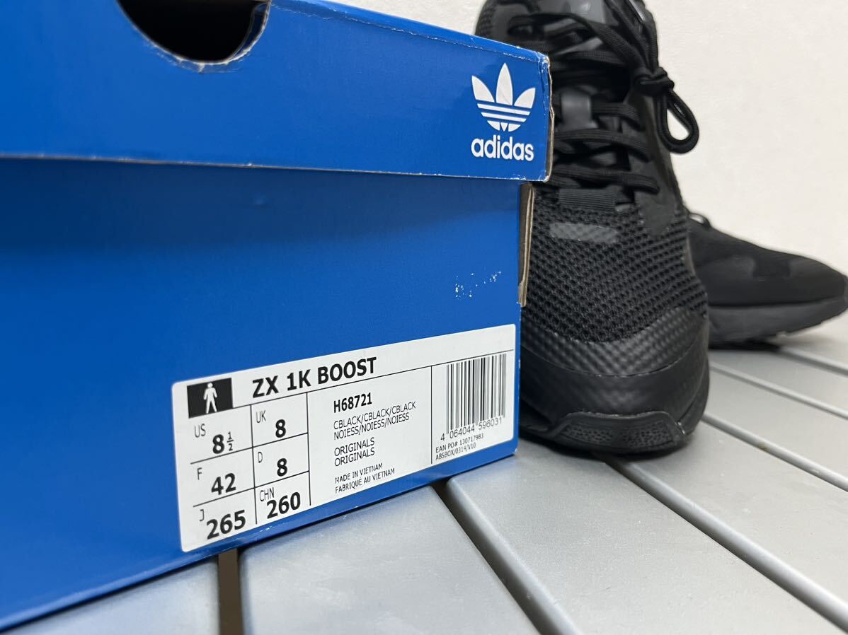 アディダス adidas zx 1k boost 26.5cmの画像8