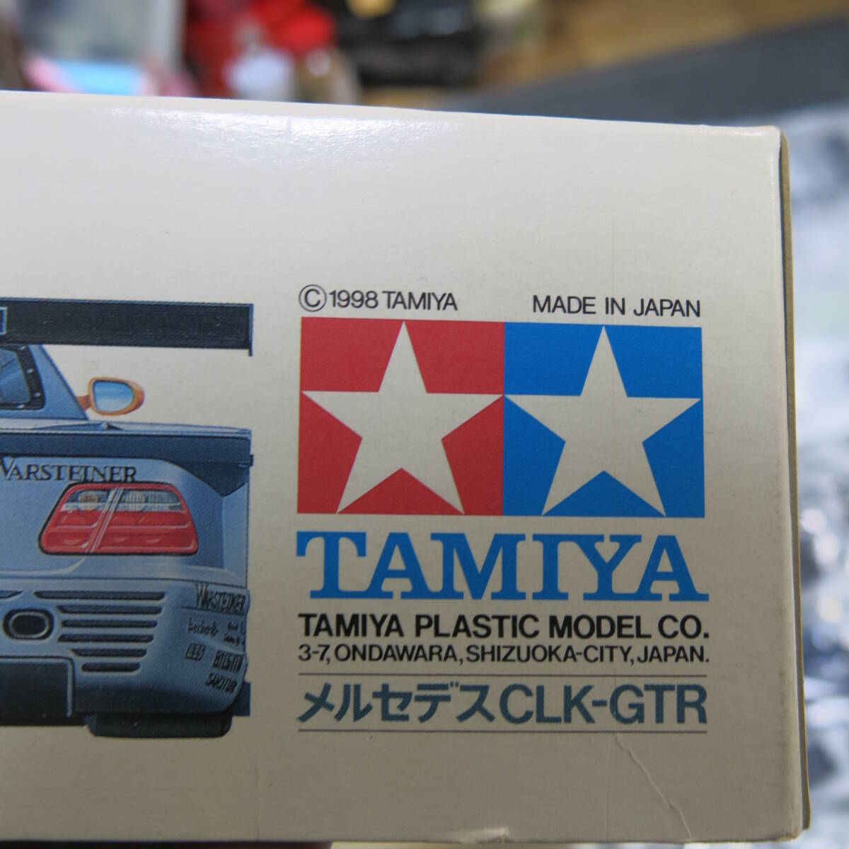 1/24スポーツカーシリーズNO.195 TAMIYA メルセデスCLK-GTRフルディスプレイモデル 日本製 タミヤ 未使用に近い 古道具やi (アイ)の画像3