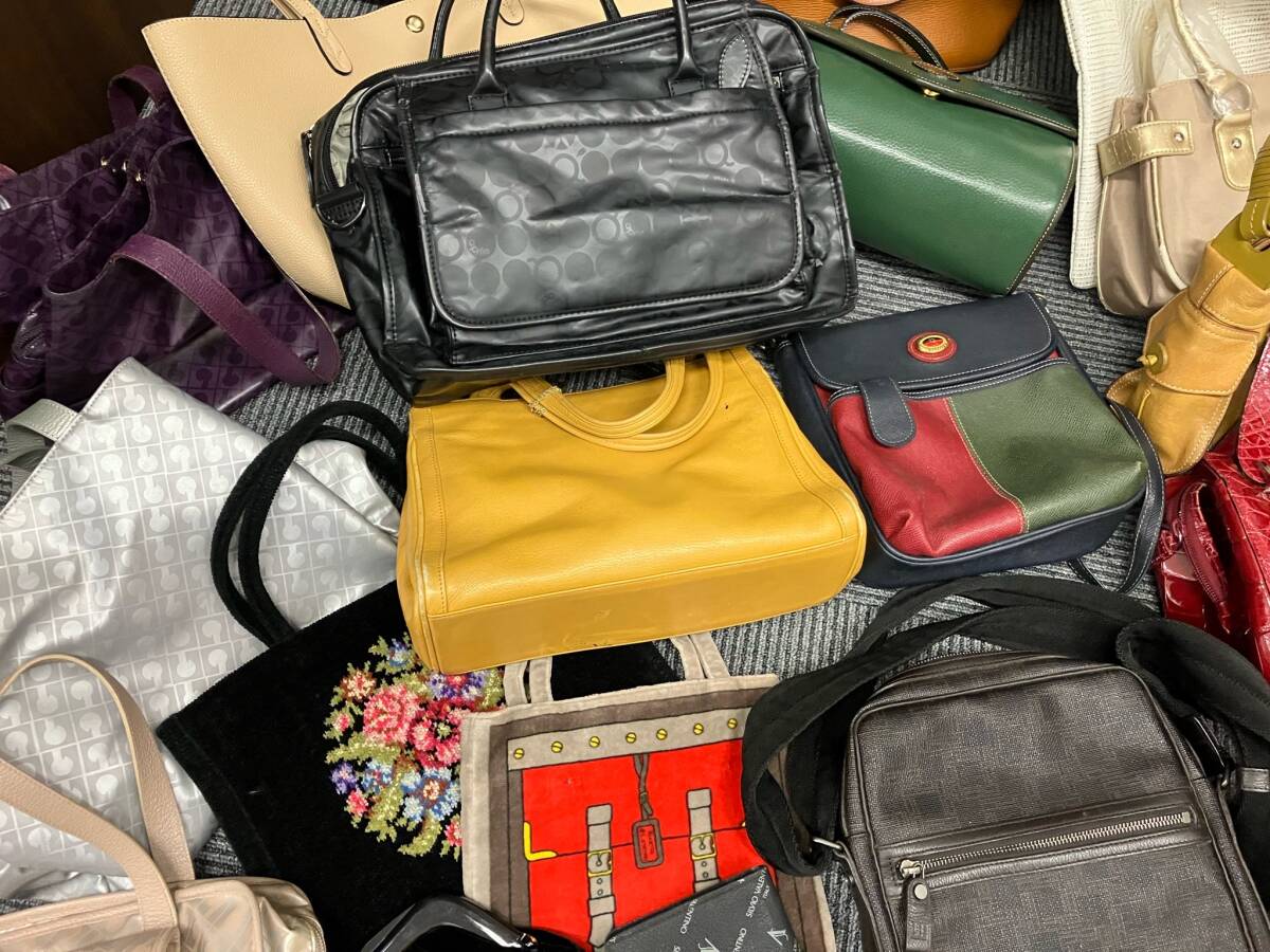 ◆バッグ おまとめ ハンドバッグ ショルダーバッグ トートバッグ 財布 など/ゲラルディーニ/GUCCI/ロンシャン/レザー 現状品 ◆の画像5