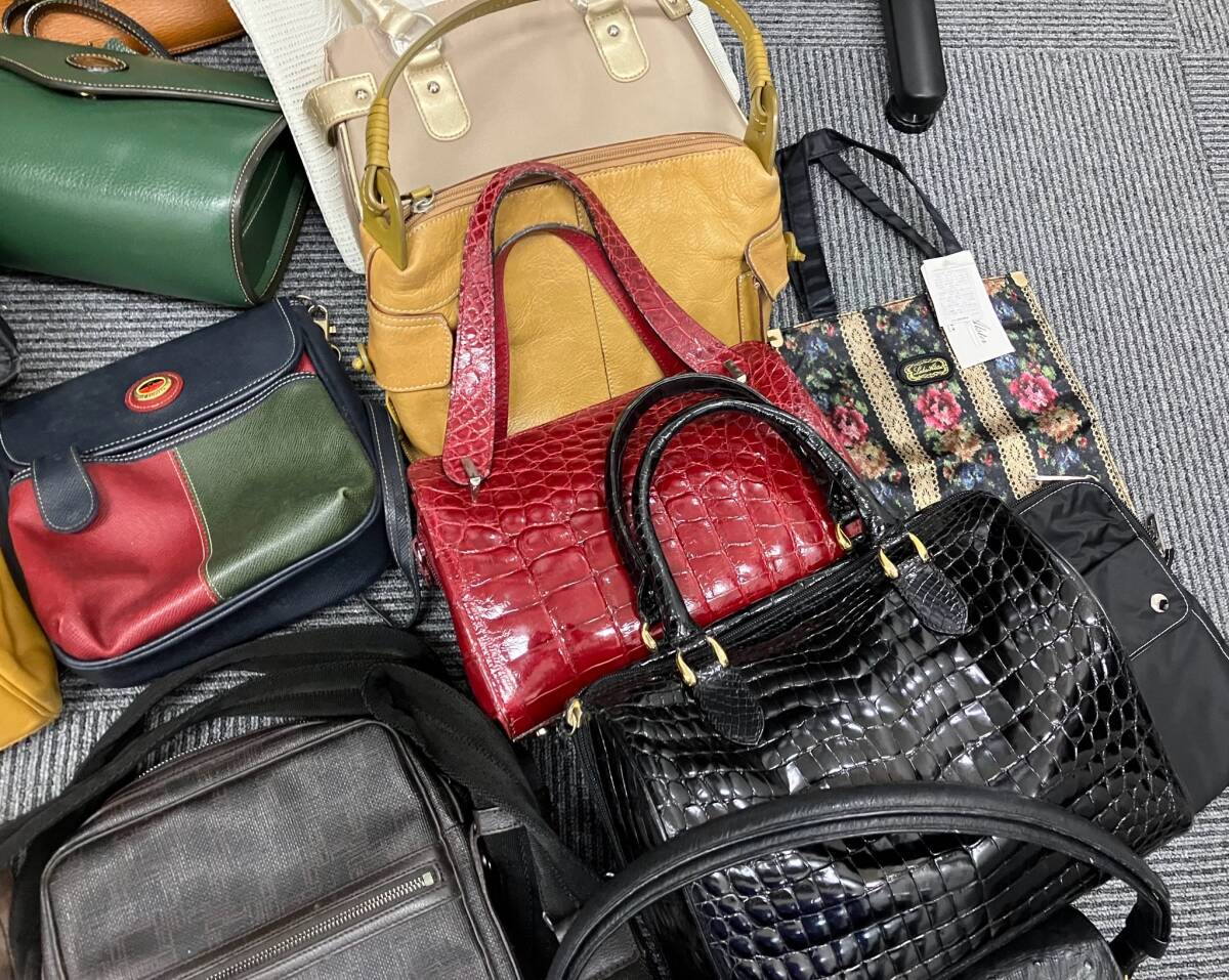 ◆バッグ おまとめ ハンドバッグ ショルダーバッグ トートバッグ 財布 など/ゲラルディーニ/GUCCI/ロンシャン/レザー 現状品 ◆の画像6