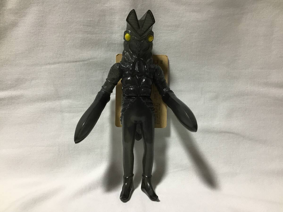 BANDAI* Ultraman фестиваль ограничение *[ космос ninja Baltan Seijin ( минут .Ver.* чистый чёрный )]* soft виниловый *1998 год производства 