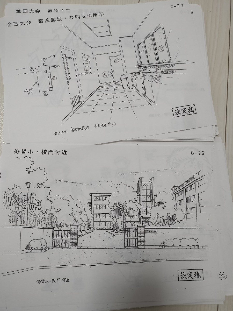 キャプテン翼 設定資料 約113枚 サッカー の画像2