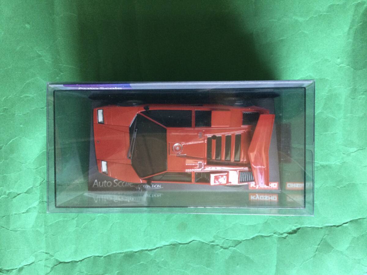 ☆★京商 ミニッツ オートスケールコレクションGC☆ランボルギーニ カウンタック LP500S レッド☆★新品_画像2