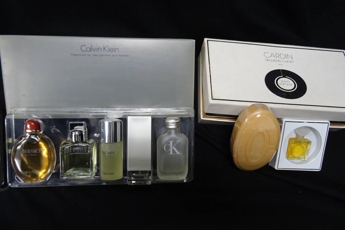  香水 まとめて13点セット 約3.5kg ジバンシー CalvinKlein カルバンクライン YSL CANOE CARDIN 等  Perfume ⑥の画像8