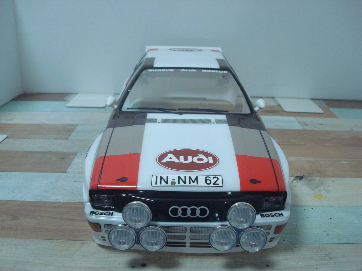 【組立済み未走行】タミヤ 1/10 アウディ クワトロ ラリー A2 ボディ Audi quattro Rallye A2の画像2