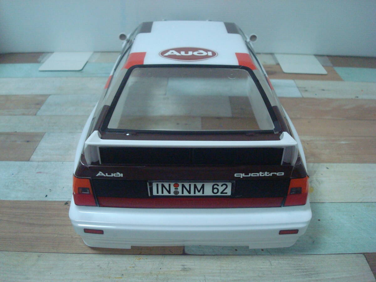 【組立済み未走行】タミヤ 1/10 アウディ クワトロ ラリー A2 ボディ Audi quattro Rallye A2の画像5