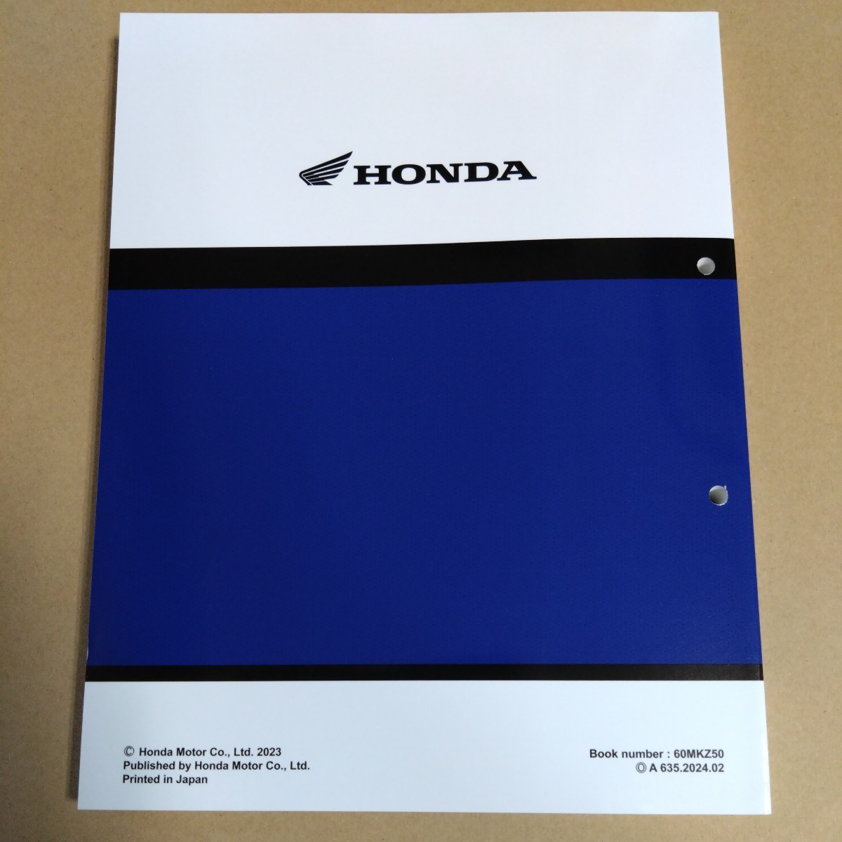 HONDA 2024 CBR600RR 8BL-PC40 サービスマニュアルの画像3