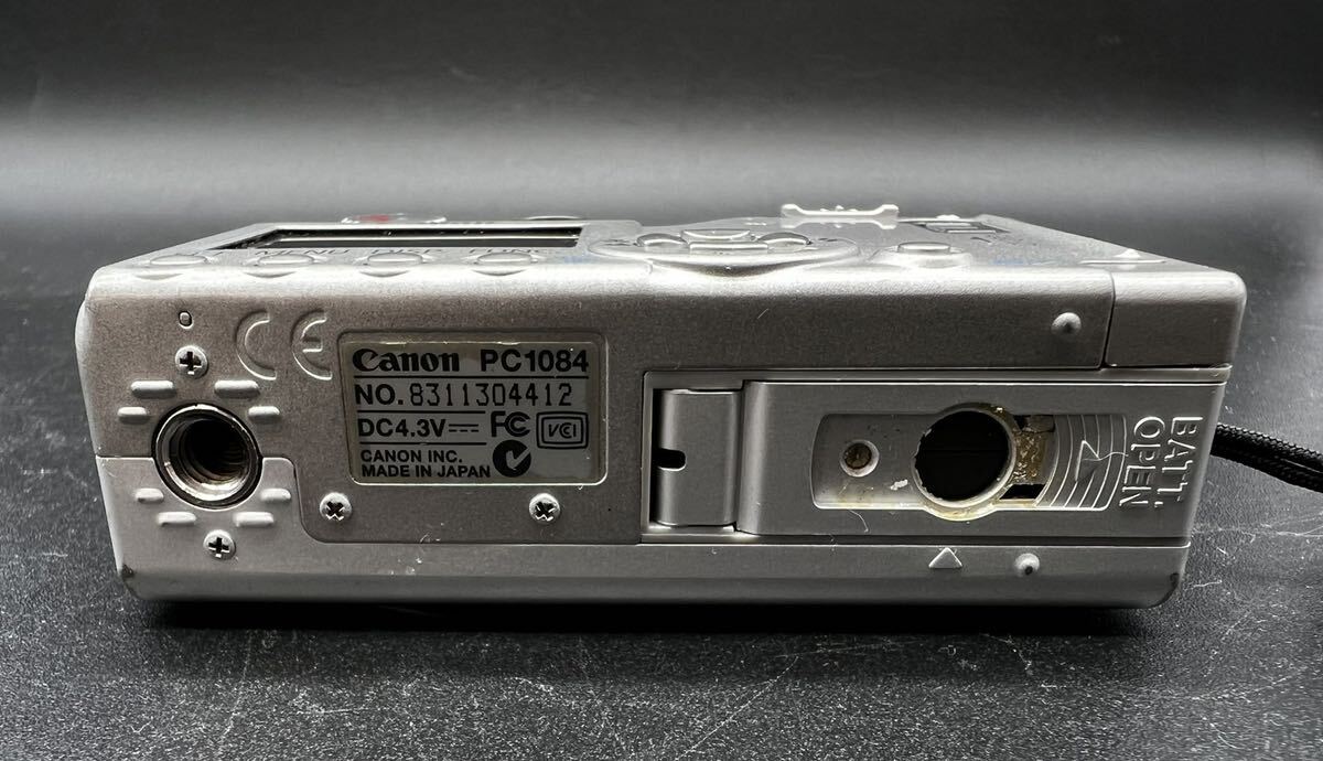 【0373】Canon キャノン PC1084 IXY DIGITAL 500 コンパクト デジタルカメラ 通電ジャンク の画像4