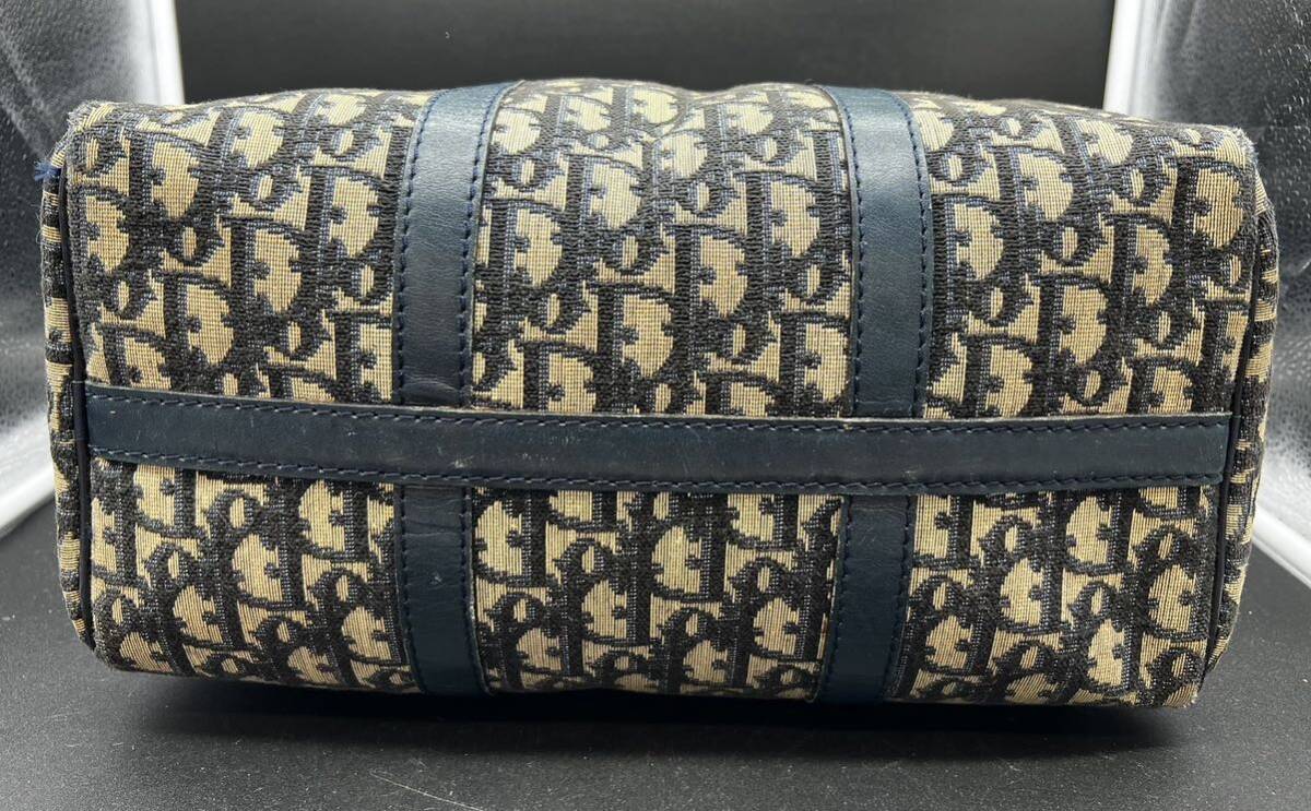 【0425】Christian Dior クリスチャン ディオール ヴィンテージ トロッター ミニボストン バッグ オールド カバン 鞄 トロッター柄 の画像4