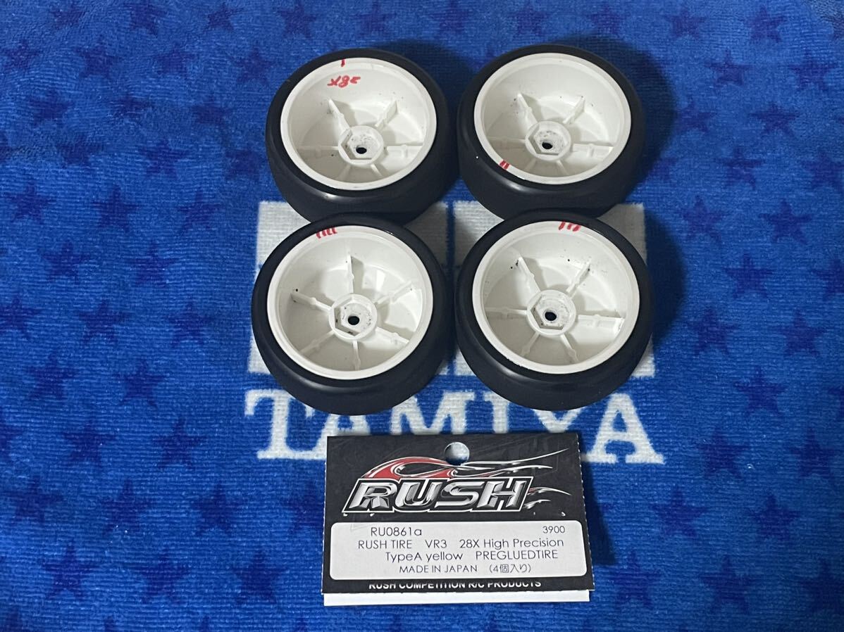 RUSH VR3 28X プリマウントタイヤ2セット ⑥_画像3