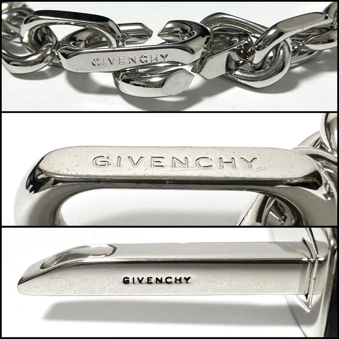 【高級・希少】ジバンシィ　GIVENCHY　メンズ　パドロック　ネックレス　ペンダント　４G_画像8