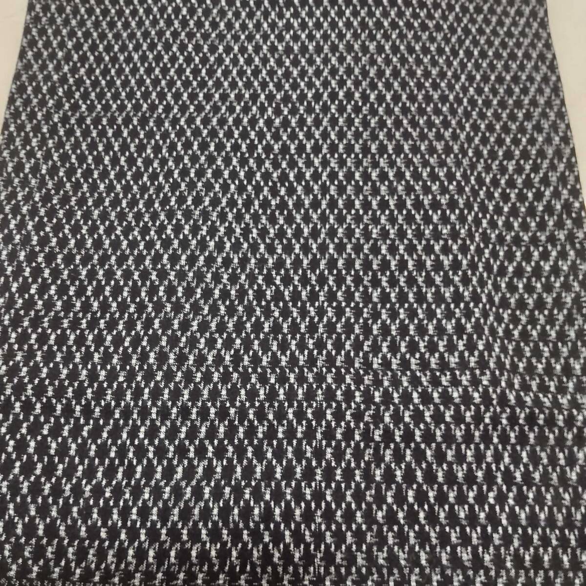 貴世 木綿 久留米絣 網柄 着物（８３３）の画像6