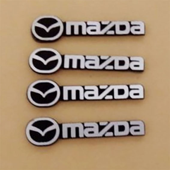 MAZDA マツダ　スピーカーステッカー 　４個組 　１セット_画像2