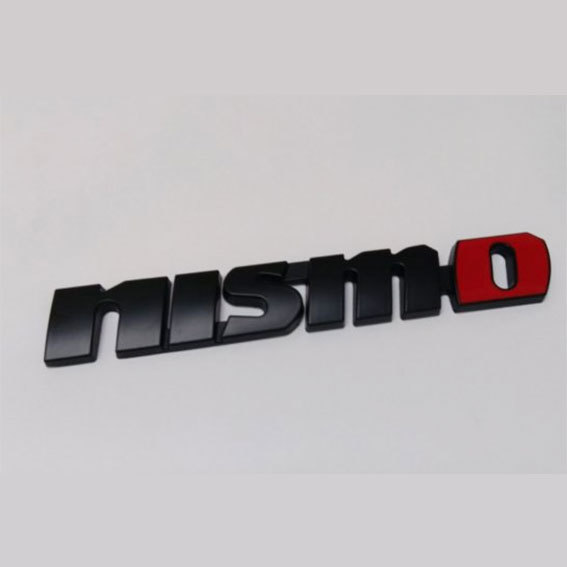 nismo ニスモ  エンブレム ３D  ブラック １個の画像1