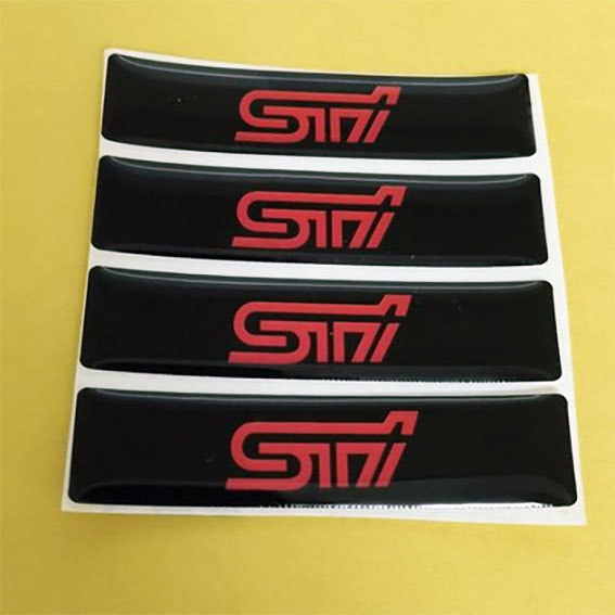 STI эпоксидный 3D стикер 4 шт. комплект 