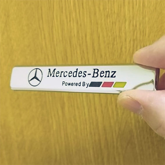 Mercedes-Benz メルセデスベンツ　　３Dエンブレム_画像5