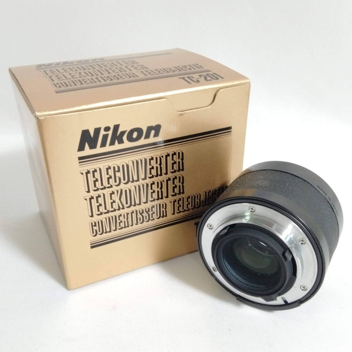 美品!! NIKON TC-201 2X テレコンバーター ニコン レンズの画像1