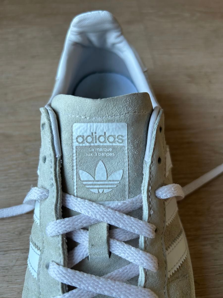 正規稀少美品Adidas Campus上品最上質柔軟スエード本革スニーカ25cm