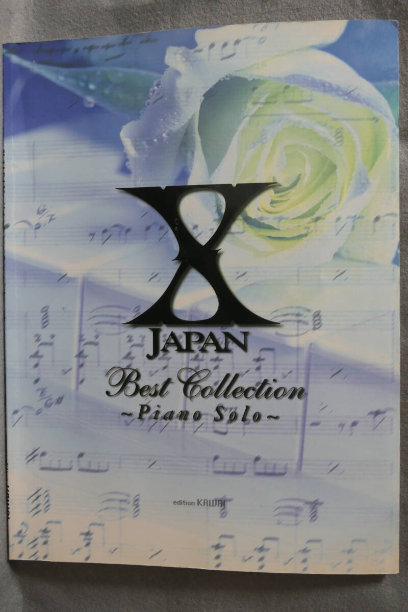 ●送料無料●中古楽譜● X-Japan Best Collection Piano Solo / X - JAPAN ベストコレクション～ピアノ ソロ～ YOSHIKI / edition KAWAI _画像1