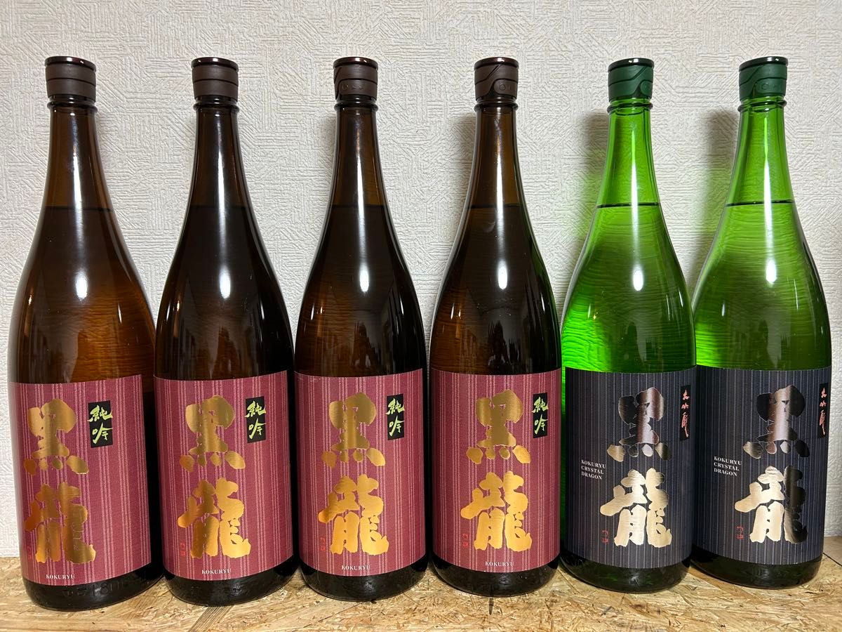 No.180  日本酒 黒龍 6本セット