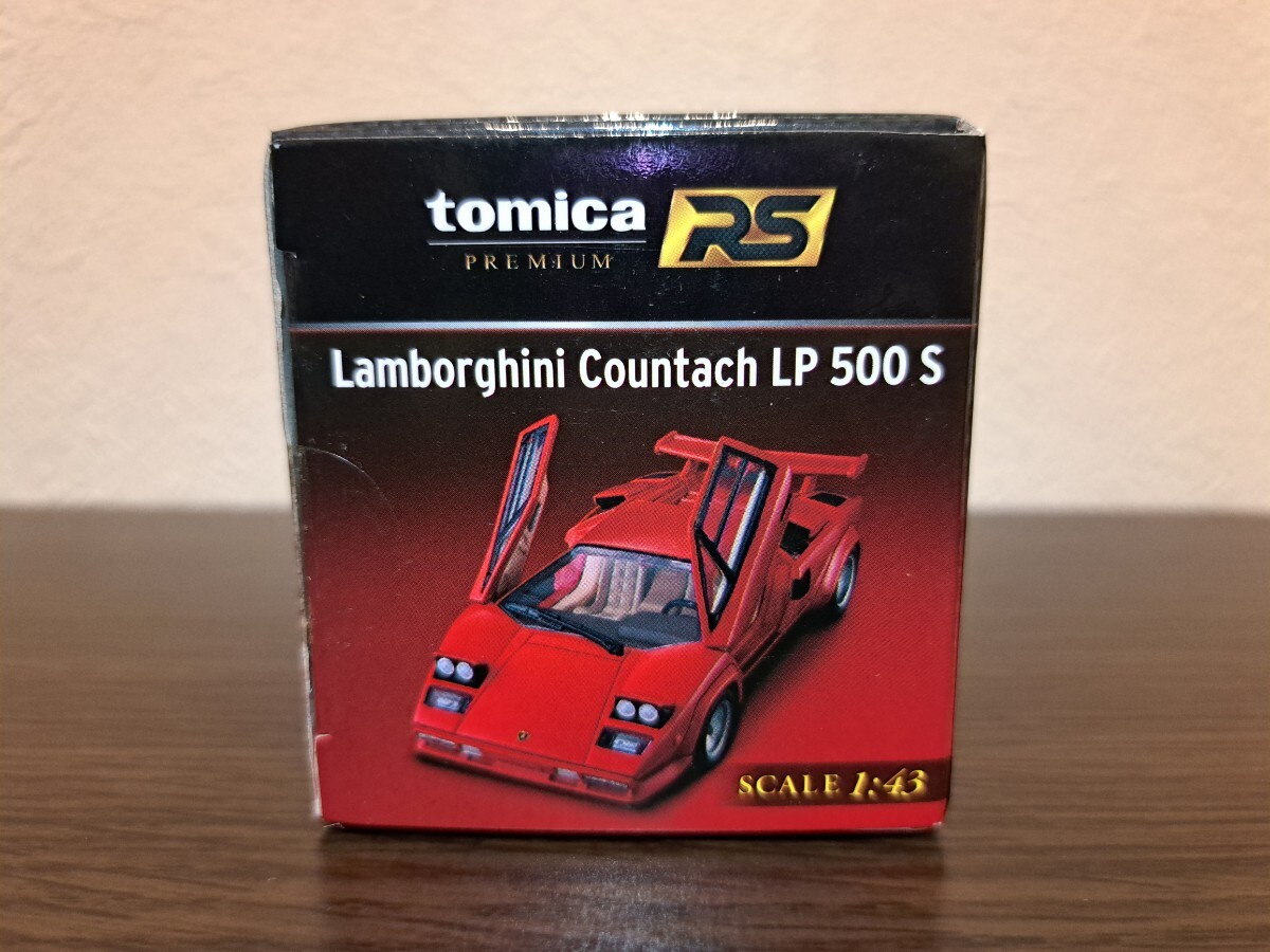 【未開封】トミカプレミアム RS ランボルギーニ カウンタック LP 500 S 新品 タカラトミー Lamborghiniの画像3