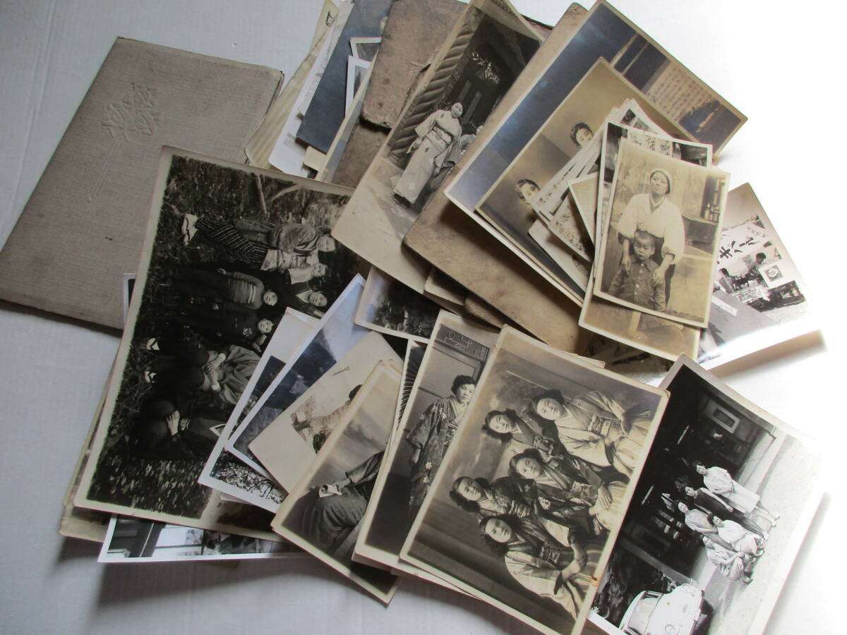 当時物 古い写真  白黒写真/美人/女性/風景等 歴史・時代資料 約95枚の画像1