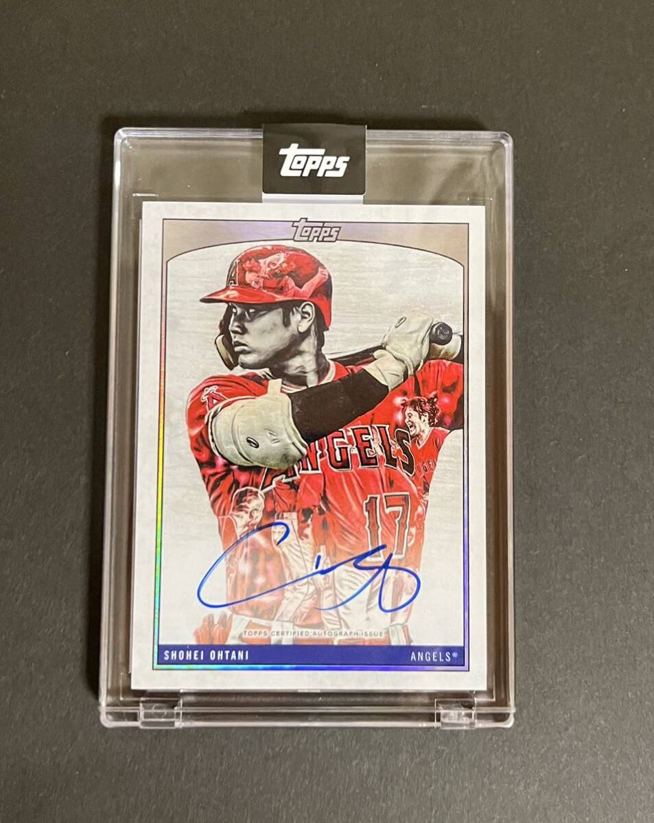 2022 Topps X Lauren Taylor 大谷翔平 Shohei Ohtani On-Card Auto 直筆サインカード/99枚限定ドジャース エンゼルスの画像1