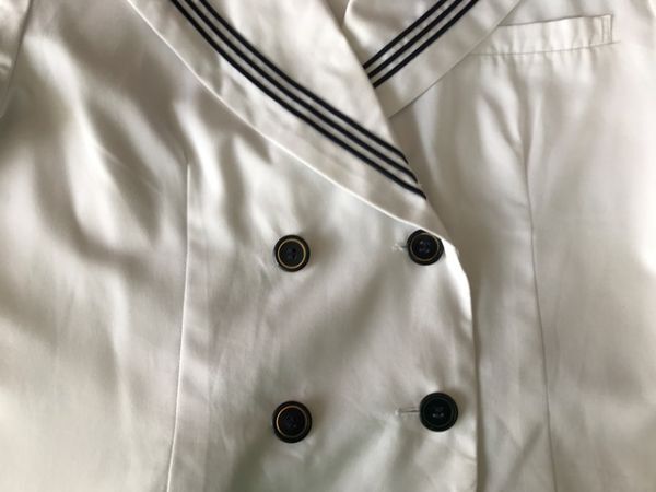 ss_0394y * outside fixed form delivery * large size LL Kagoshima prefecture prefecture Tachikawa side high school summer clothing short sleeves designation sailor suit YAMAKATAYA Yamagata shop made woman uniform 
